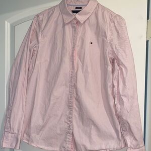 Tommy Hilfiger Light Pink Striped Shirt